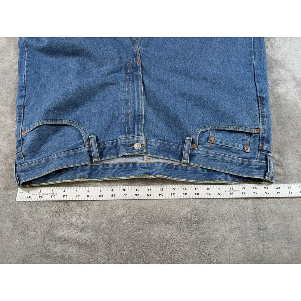 Levi’s 550 Jeans Men’s 44x30 Blue Denim Relaxed Fit Casual Minimalist